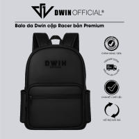 Balo da nam nữ thêu logo Dwin cặp Racer đi học thời trang học sinh hàn quốc basic Local Brand