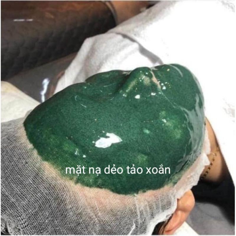 500G Mask Dẻo Tảo Xoắn Trắng Da