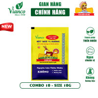 Combo 10 gói gia vị ướp thịt Ngũ Vị Hương gói 10g Hiệu Con Nai Gia Vị Việt Ấn Vianco