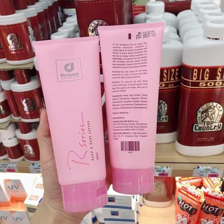 Dưỡng Trắng Da Body Hương Nước Hoa Rseries - 200ml