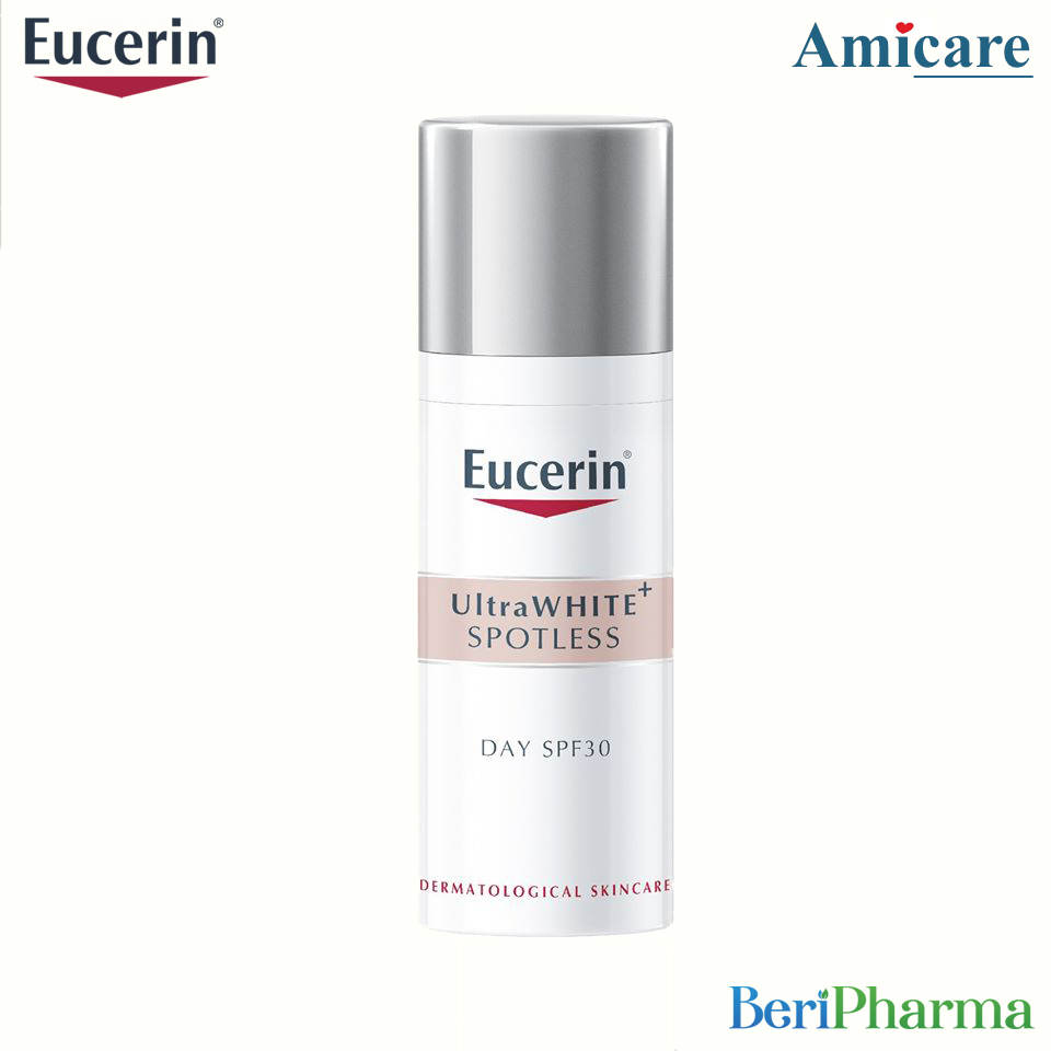 [Hcm]Eucerin Kem Dưỡng Trắng Da Ban Ngày Ultrawhite+Spotless Spf30 50Ml