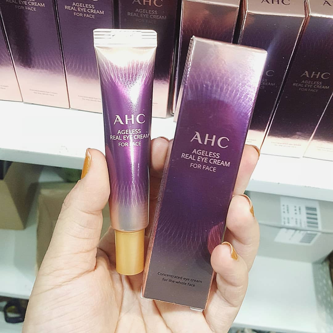 Kem mắt AHC Ageless Real Eye Cream For Face 12ml chất lượng đảm bảo an toàn đến sức khỏe người sử dụng cam kết hàng đúng mô tả
