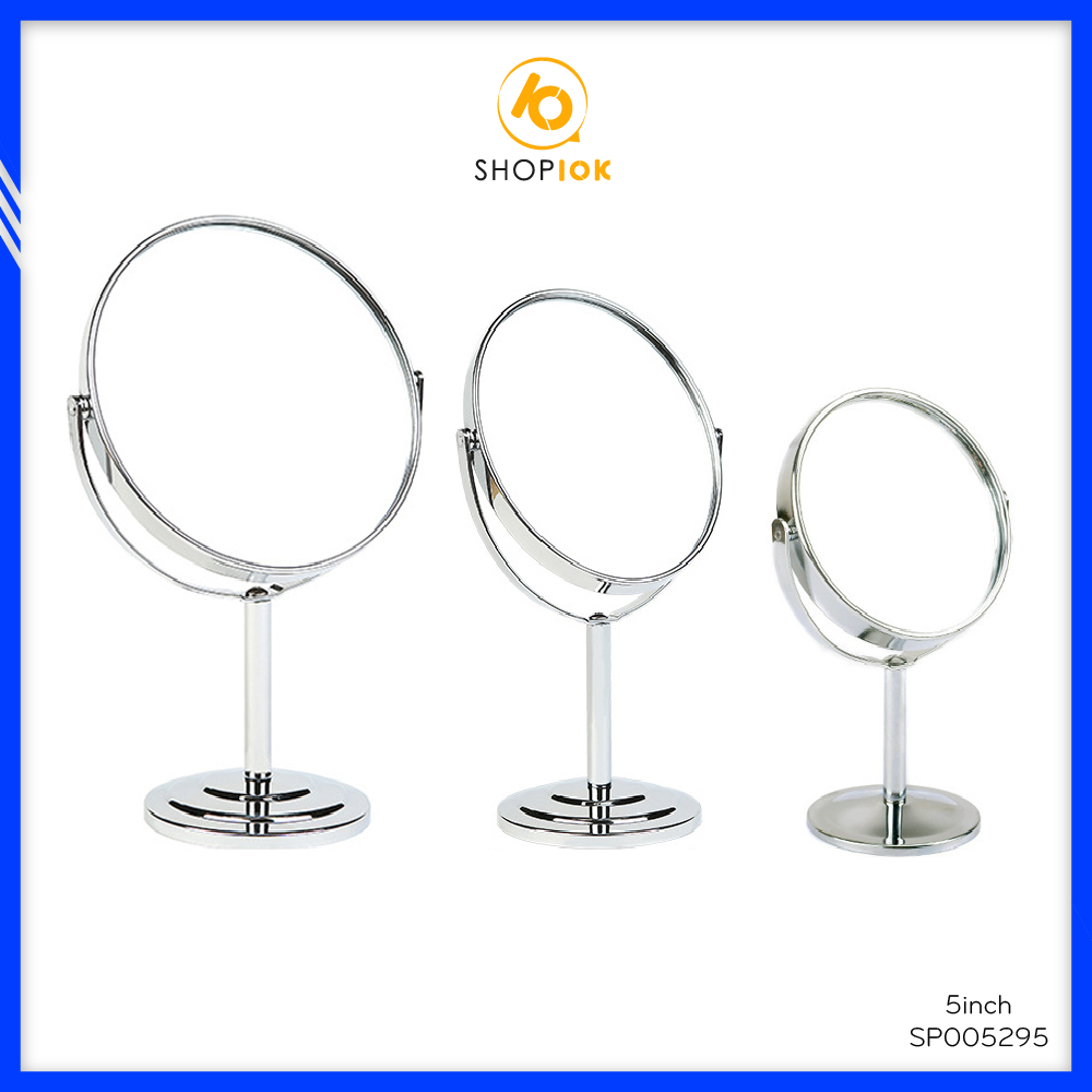 Gương trang điểm để bàn  làm đẹp cho nữ gương trang trí  soi makeup nặn mụn đa năng kích cỡ khác nhau