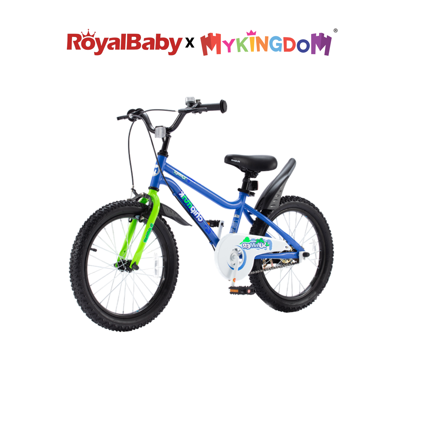 Xe đạp Chipmunk 18 inch Royal Baby - Xanh CM18-1/BLUE