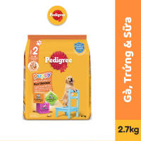 Thức Ăn Dạng Hạt Khô Cho Chó Con Pedigree Vị Gà Trứng Sữa