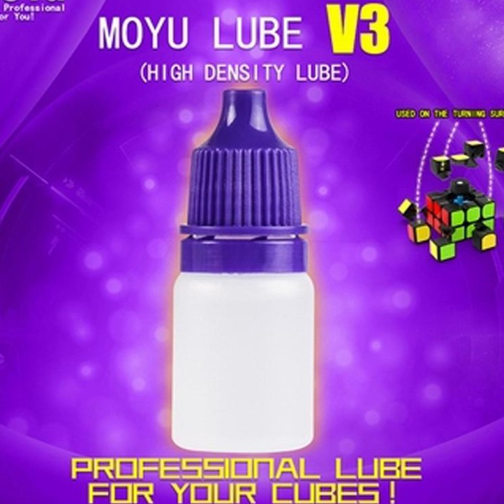 Lọ Dầu Bôi Trơn Rubik MoYu Lube V3 5ml. Làm Chậm Mượt Đằm Rubic