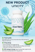Viên uống Aloe Vera thải độ c đườn. g ruột kho Uni Việt