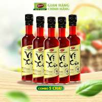 Combo 5 chai Nước Mắm Phú Quốc Cao Cấp Vị Xưa Barona 40 Độ Đạm 500ml