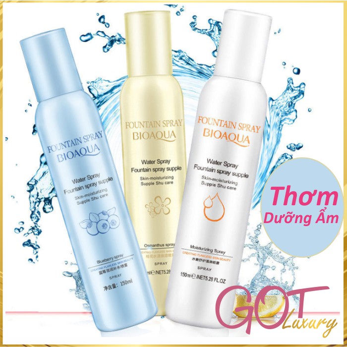 Combo 10 Chai Xịt Khoáng Cấp Ẩm Dưỡng Da Bioaqua Hàng Nội Địa Trung - Got Store Cam Kết Sản Phẩm Đúng Mô Tả Chất Lượng Đảm Bảo An Toàn Đến Sức Khỏe Người Sử Dụng