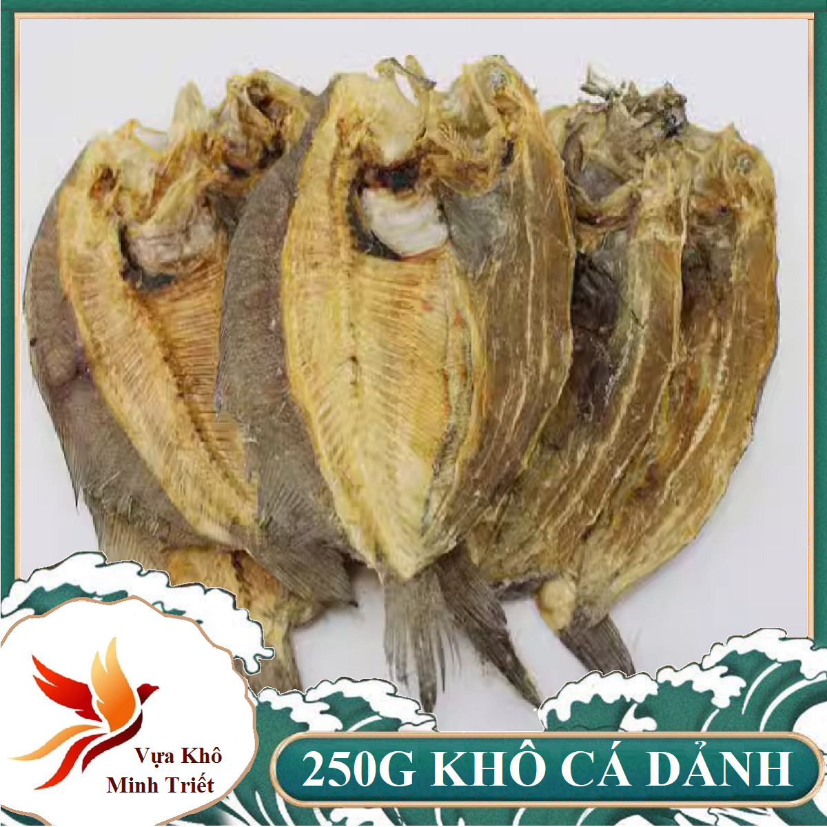 Khô cá Dảnh khô cá Ngộ( nấu hủ tiếu người Hoa) hàng khô đi nước ngoài- VỰA KHÔ MINH TRIẾT
