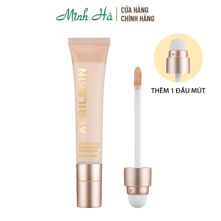 Mút Che Khuyết Điểm April Skin Perfect Spot Erasing Puff Concealer