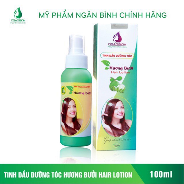 Tinh Dầu Xịt Dưỡng Tóc Hương Hoa Bưởi Ngân Bình Hàng Có Bảo Hành