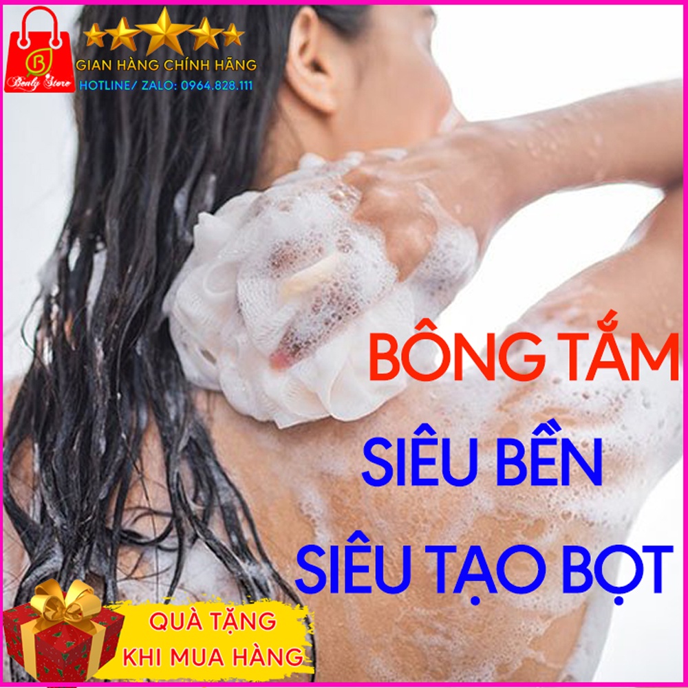 [Xuất Ngoại Dư] B&Ocircng Tắm H&Igravenh Tr&Ograven Si&Ecircu Tạo Bọtmassage Tẩy Tế B&Agraveo Chết