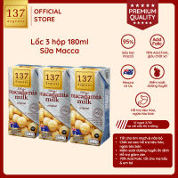 [ĐƠN 1 TRIỆU TẶNG 1 QUÀ NGẪU NHIÊN] Sữa Hạnh Nhân 137 Degrees 180ml Nguyên Chất Có Vị Ngọt Từ Mật Hoa Dừa/Không Đường Healthy Thái Lan