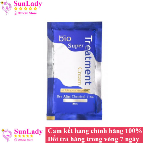 [Hcm]Ủ Tóc Bio Super Treatment 30Ml Thái Lan Hàng Chuẩn - Dưỡng Tóc Phục Hồi Tóc Xơ Yếu Gãy Rụng Hư Tổn - Giúp Tóc Khoẻ Bồng Bềnh Suôn Mềm.