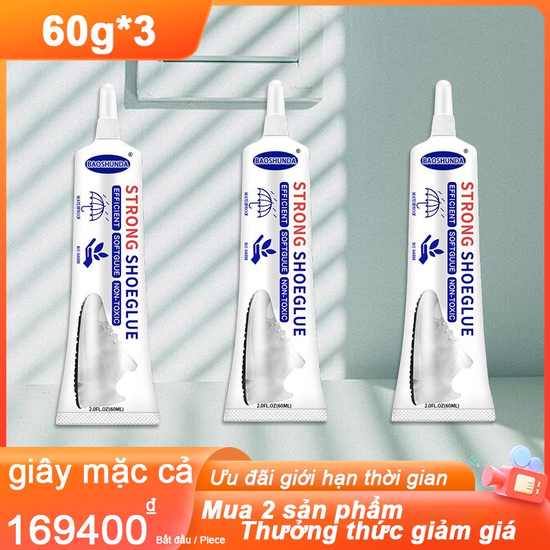 Keo Dán Giày Nhiệt Siêu Dính Cao Cấp Chống Nước Tốt Super Glue keo dán giày dép siêu chắc keo dán gi