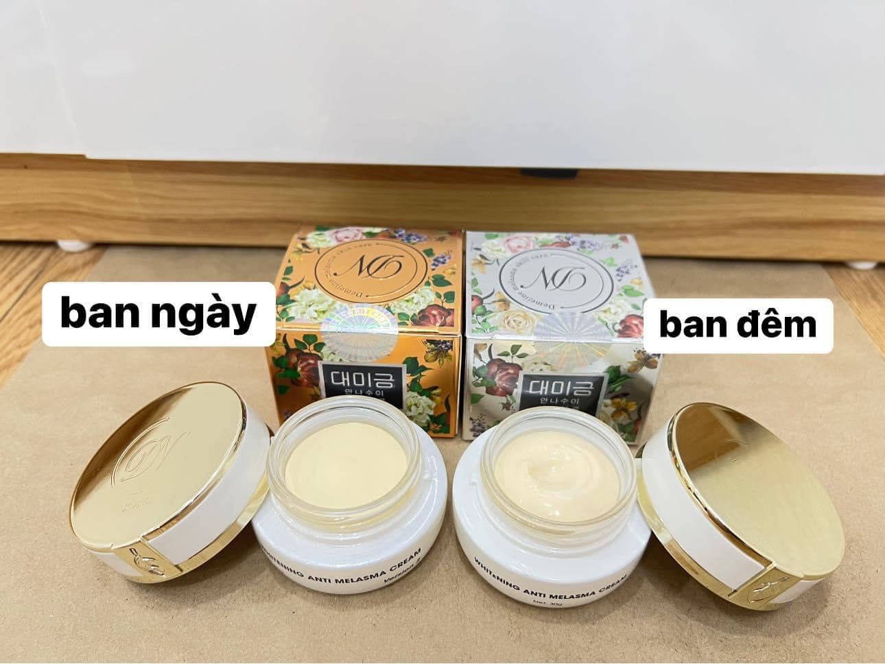 Kem nám cao cấp demẹine Kem dưỡng da demejine Hàn Quốc dưỡng trắng da xóa nám tàn nhang chống lão hó