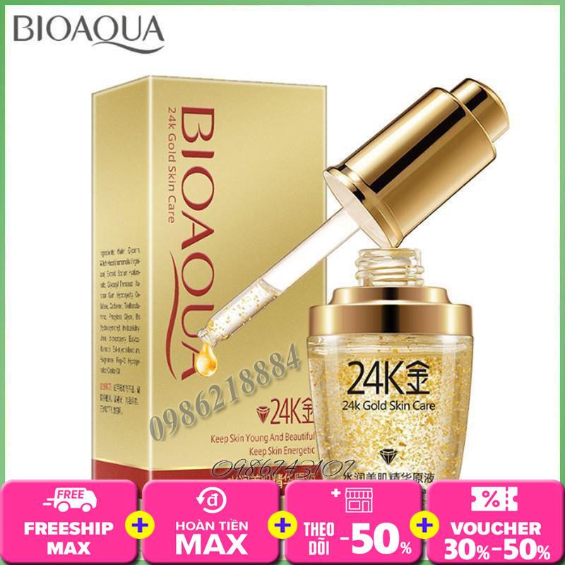 Serum Dưỡng Trắng Da 24K 30Ml Bioaqua