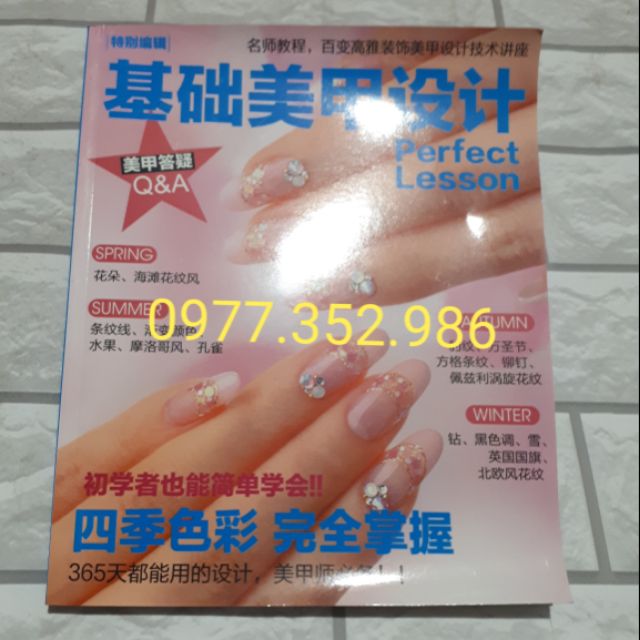 Sách Dậy Toàn Bộ Các Kỹ Thuật Làm Nail Chuyên Nghiệp Dù Bạn Là New Nailer Hay Là Thợ Chuyên Nghiệp Lâu Năm