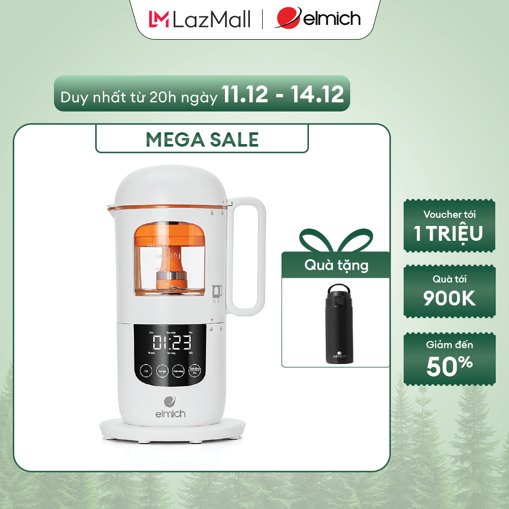 (SALE TẾT)Máy xay và chế biến thức ăn cho bé Elmich Babycare FPE-8779