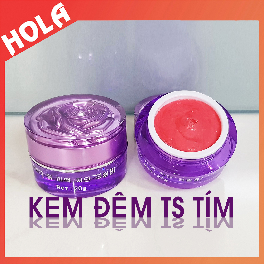 [Chính Hãng] Kem Đêm The Face Shop Tím Mỹ Phẩm Giúp Làm Sạch Nám Tàn Nhang Và Tái Tạo Da Mới Kem Nám Hàn Quốc Mỹ Phẩm Ts.