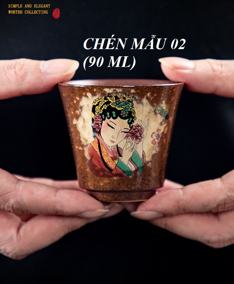 Ấm Sứ Cảnh Đức Thủ Công Nung Củi Dùng Pha Trà Dung Tích 170 ml