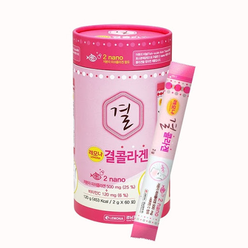 [Freeship Khuyến Mại Chính Hãng] Bột Collagen Lemona Gyeol Nano ( 60 Gói)