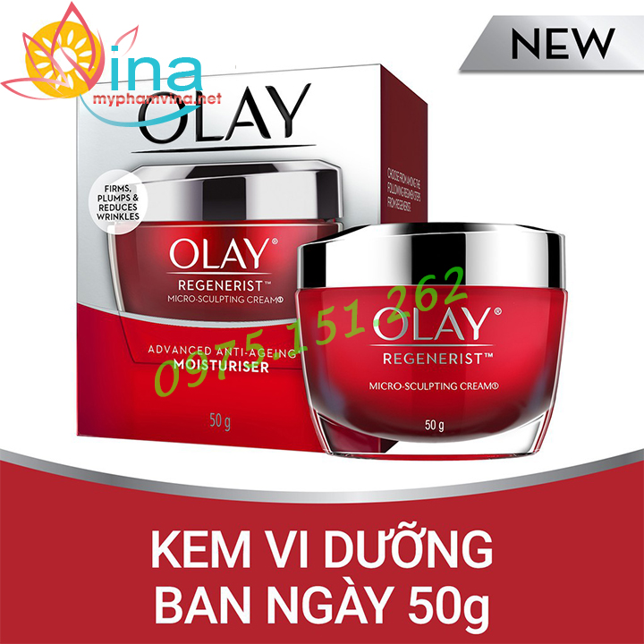 [HCM]Kem dưỡng da chống lão hóa ban ngày Olay Regenerist Moisturiser (50g)
