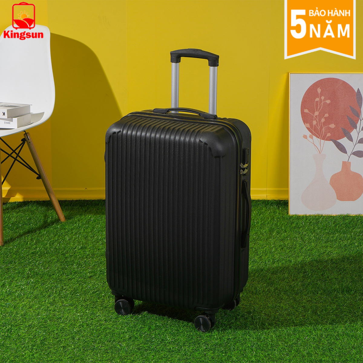 Vali Kéo Du Lịch Kingsun T01/P309 Size20/24/28 Bảo Hành 5 Năm
