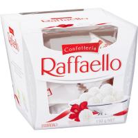 KẸO SOCOLA PHỦ DỪA - BỌC HẠNH NHÂN Ferrero Raffaello Coconut Almond Truffle Box Gift Pack 150g