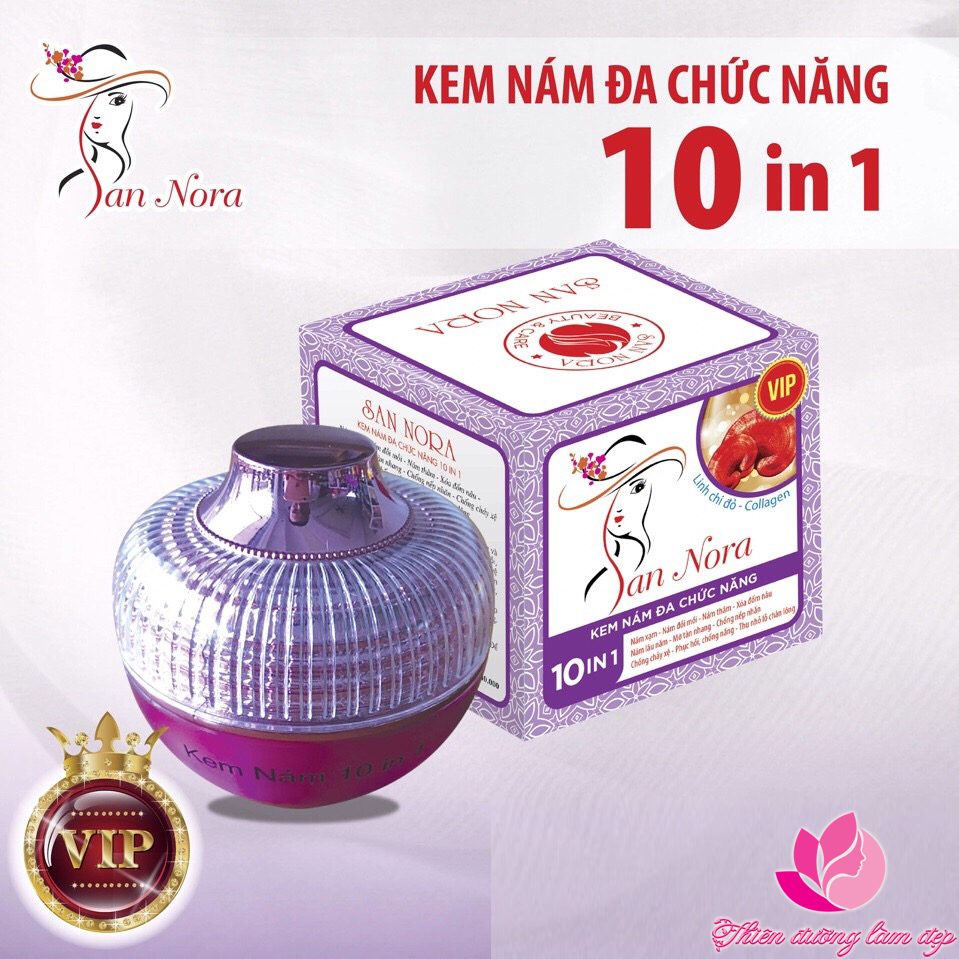 Kem Nám Đa Chức Năng 10 In 1 San Nora - 30G