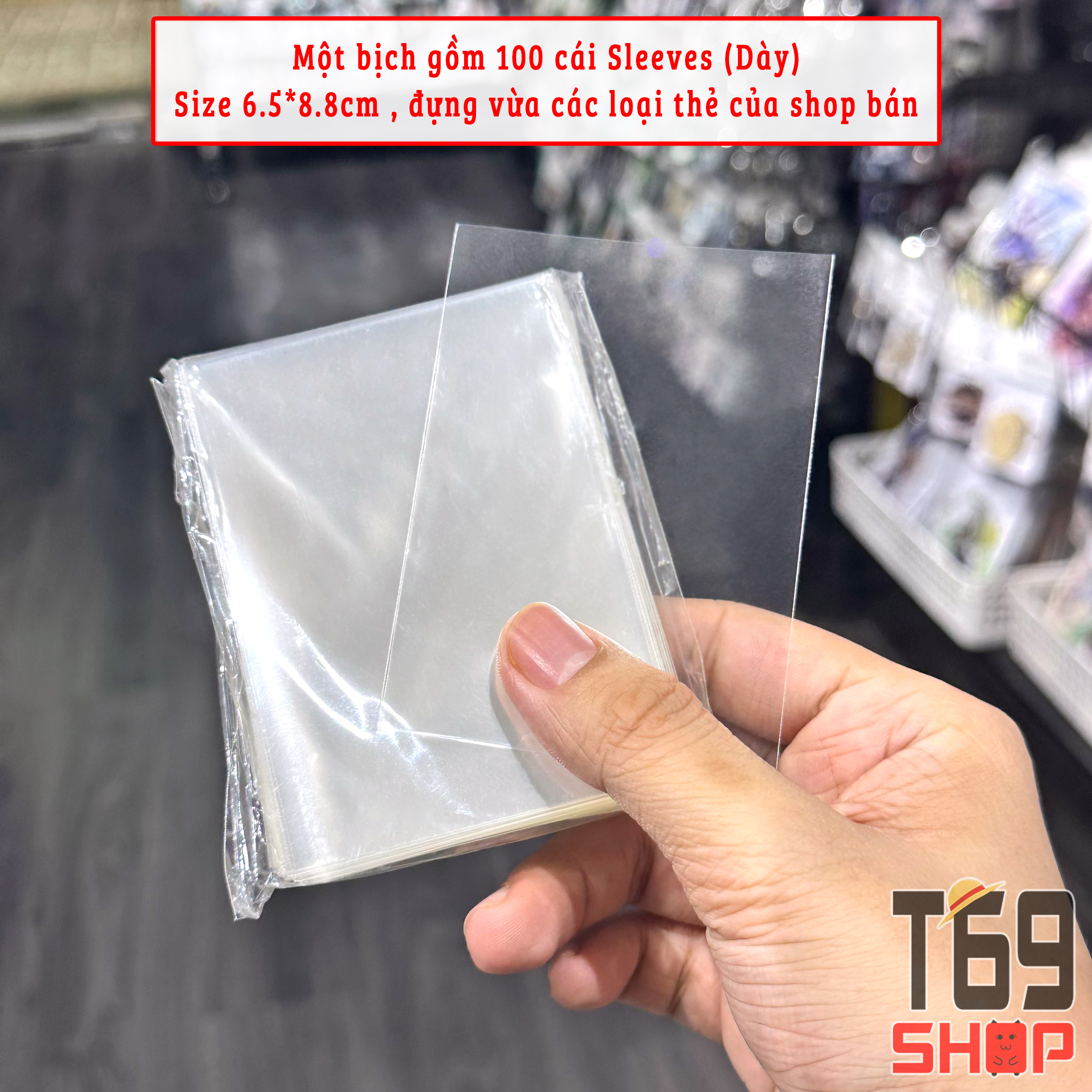 Sleeve Toploader và Hộp đựng card có nam châm dùng để bảo vệ Card và Thẻ nhân phẩm [T69 Shop]