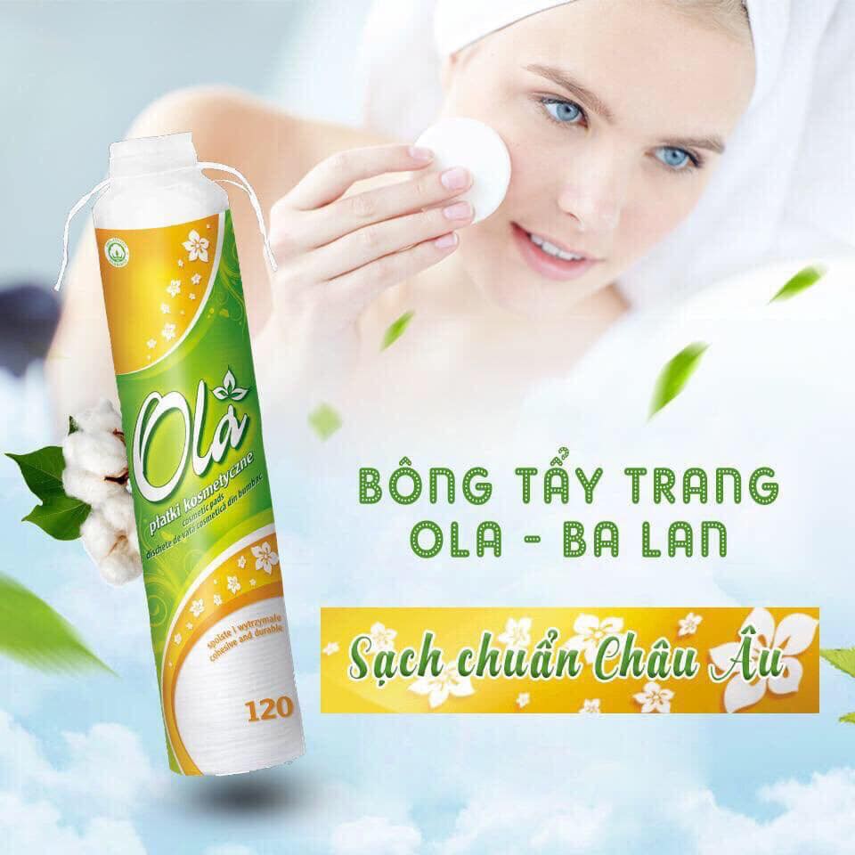 Bông Tẩy Trang Ola 120 Miếng Ba Lan Frorence86 Store