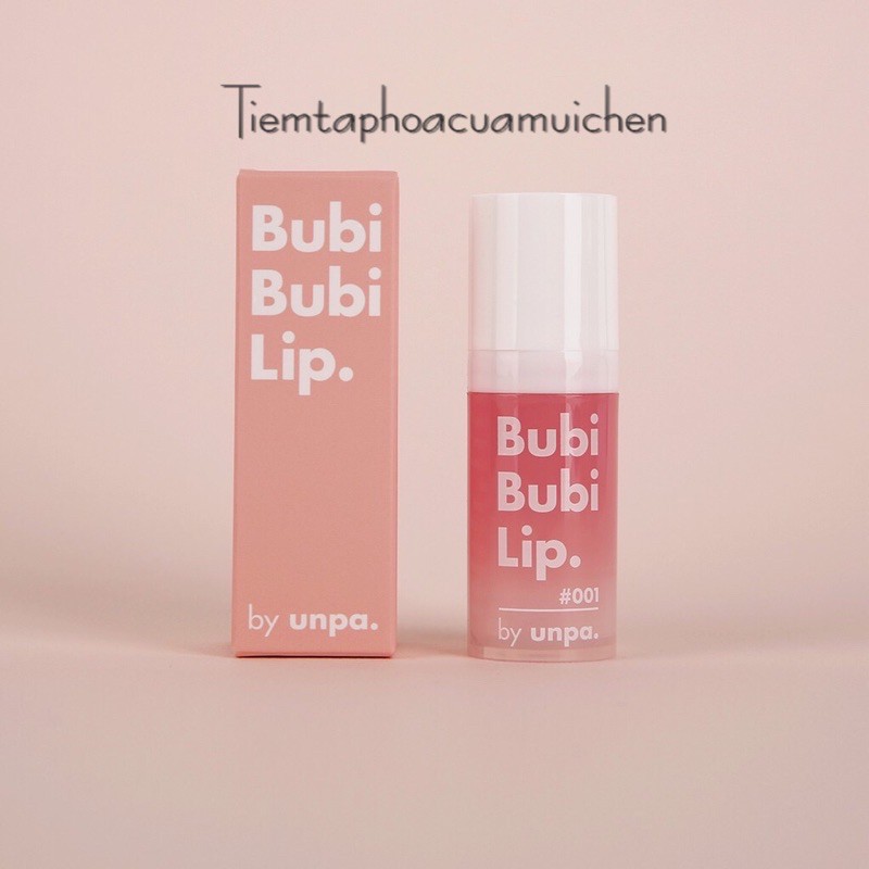 [Hcm]Tẩy Tế Bào Chết Môi Dạng Sủi Bọt Unpa Bubi Bubi Lip