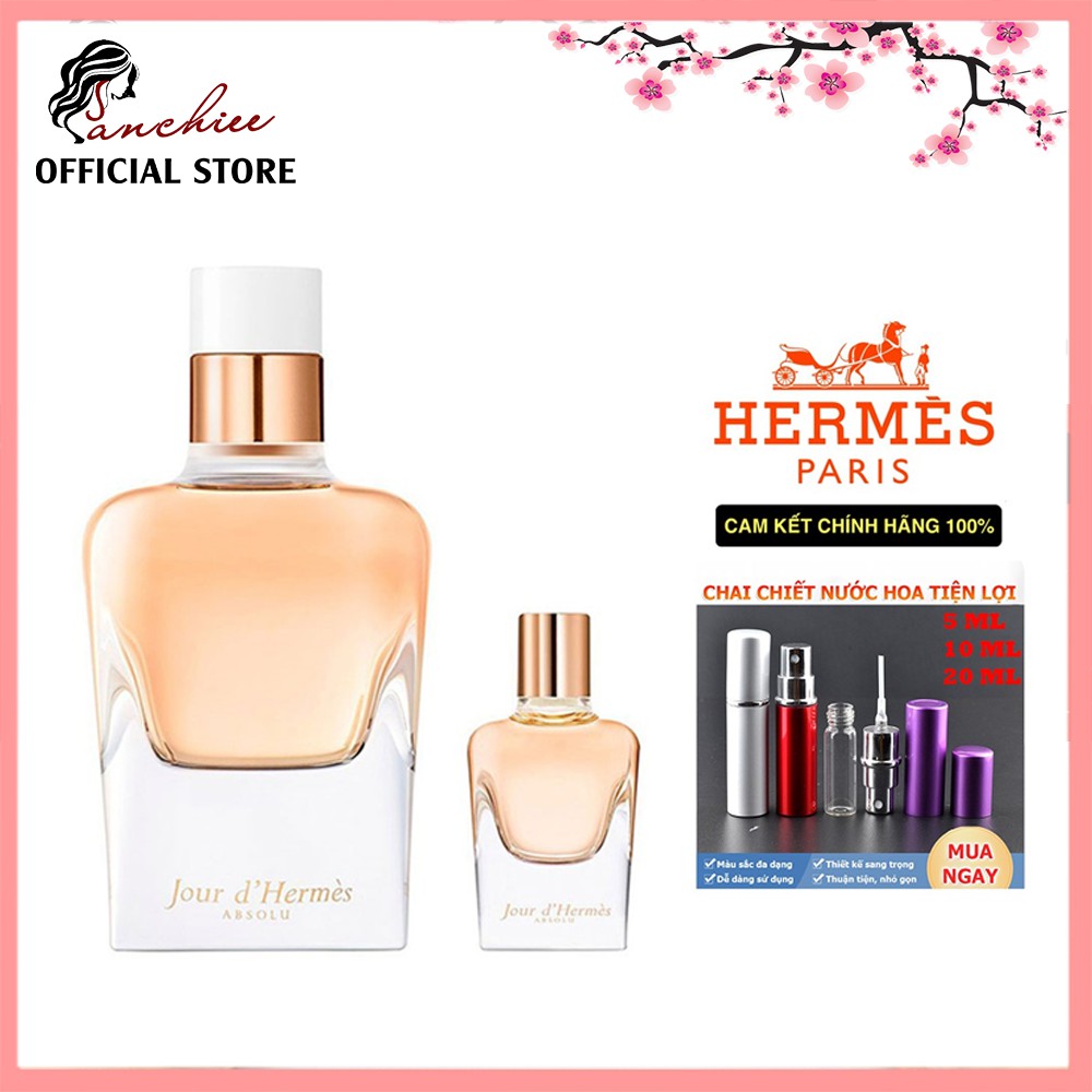 Nước Hoa Mini [???́?? ??̃??] Nước Hoa Nữ Hermes Jour D’hermes For Women Edp 5/10/20Ml. Sang Trọng Khuyến Dũ