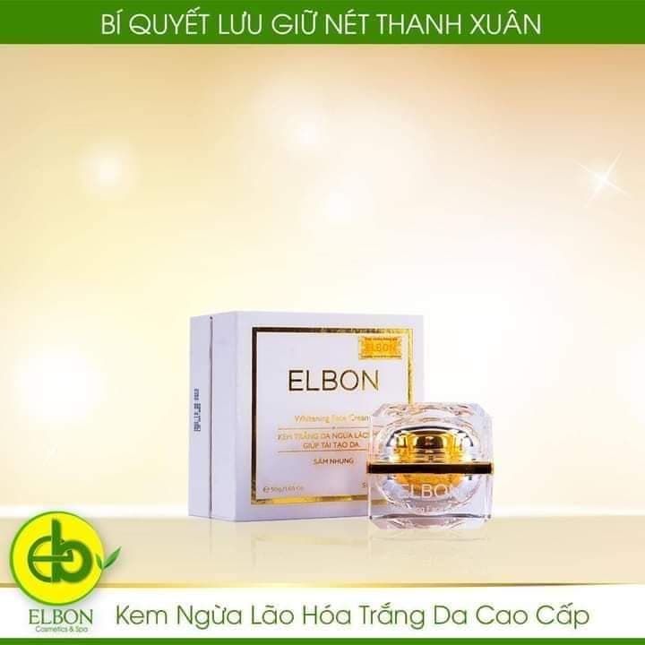 Kem Trắng Da Ngừa Lão Hoá Tái Tạo Da Elbon