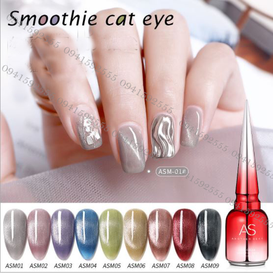Mắt Mèo 9D Set 9 Chai Mẫu Mới Mã Asm