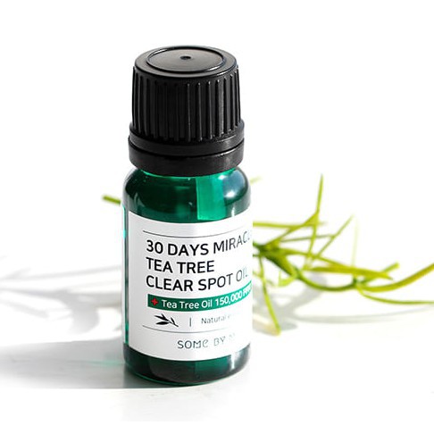 Tinh Dầu Mụn Từ Tràm Trà Some By Mi 30 Days Miracle Tea Tree Clear Spot Oil 10Ml - Hàn Quốc