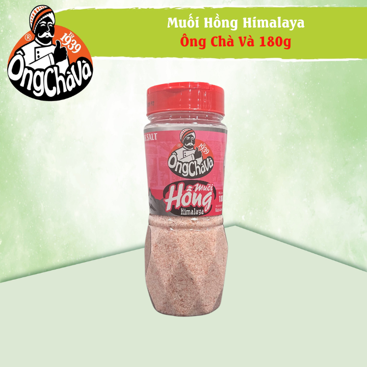 Muối Hồng Himalaya Ông Chà Và 180g (Himalayan Pink Salt)