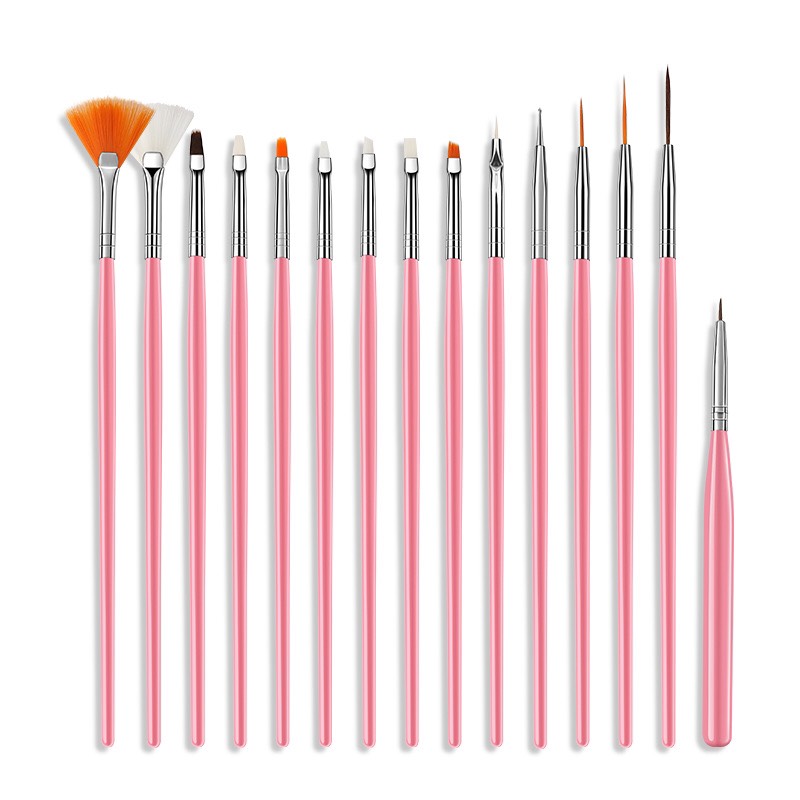 Set Cọ 15 Cây Giá Rẻ Chuyên Dụng Vẽ Nail