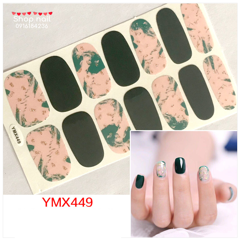 Móng tay giả  miếng dán móng tay chân  hình  3D  rẻ đẹp  trang trí cho móng nhanh tiện lợi mẫu mới nhất