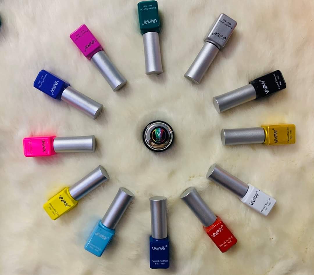Gel cọ nét Vinimay 12 màu Gel cọ nét Vinimay 12 màu