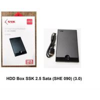 Box ổ cứng di động SSK SHE090 chuẩn USB 3.0 / Hộp đựng ổ cứng SATA 2.5 (HDD/SSD)