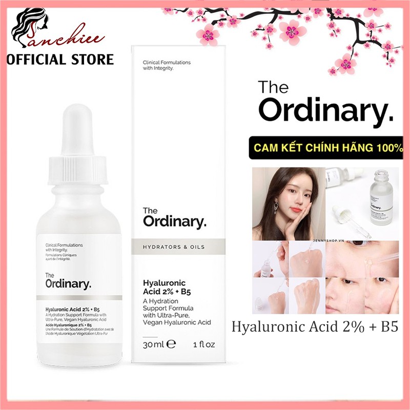 [𝘊𝘩𝘪́𝘯𝘩 𝘏𝘢̃𝘯𝘨] serum The Ordinary – Hyaluronic Acid 2% + B5 serum