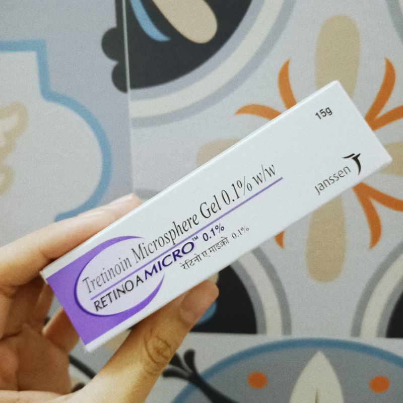 [Hcm](Hàng Air) Tretinoin Microsphere Gel 0.1 Hàng Ấn