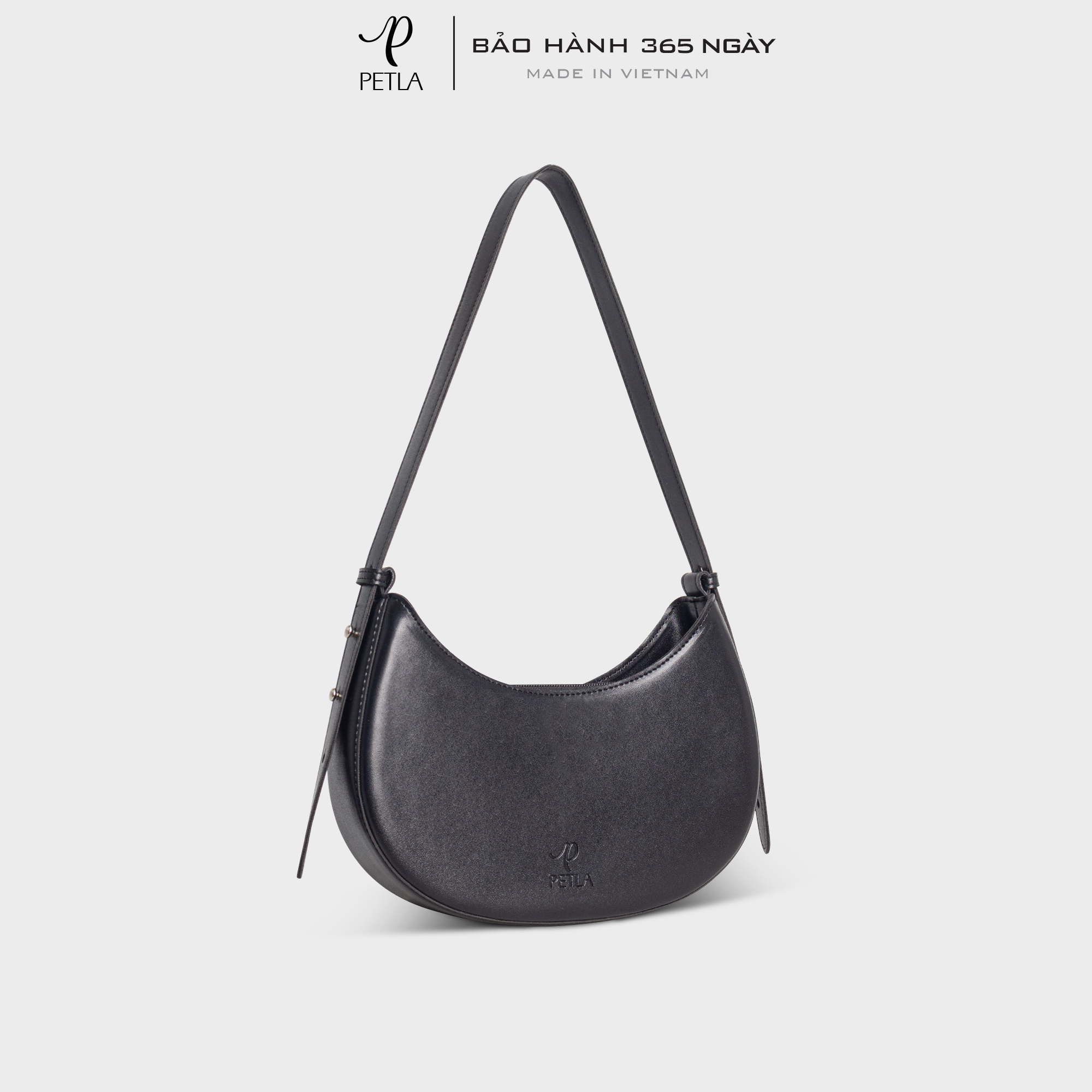 Túi đeo vai hình bán nguyệt thời trang Petla LN12