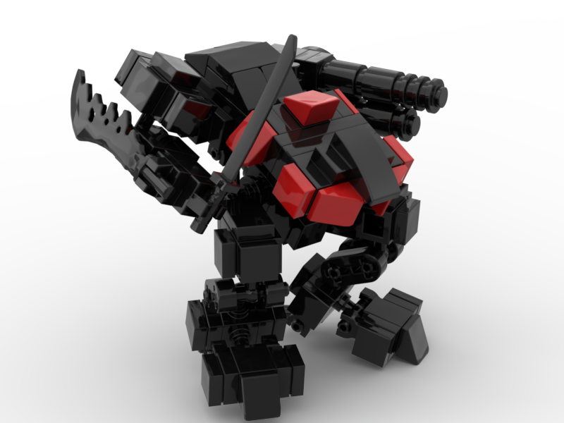 Đồ chơi lắp ráp Lego Moc Mech War Machine XX