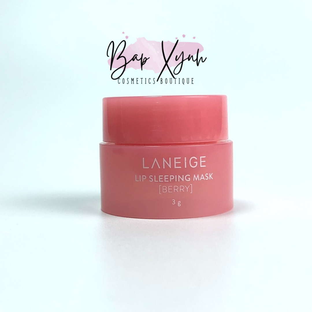 Mặt Nạ Dưỡng Môi Giúp Môi Mềm Mại Và Đàn Hồi - Lip Sleeping Mask Berry Laneige Loại 3G