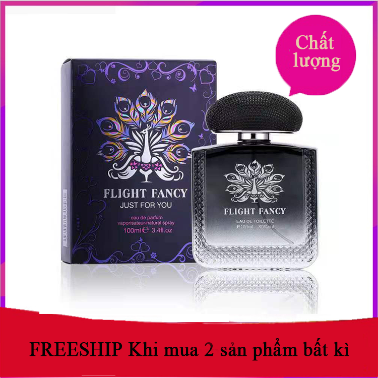 Nước Hoa Nữ Cao Cấp Flight Fancy 100Ml Thương Liệu Pháp Mang Khí Chất Quý Phái Và Cổ Điển Lưu Hương Lâu Trong 8 Giờ