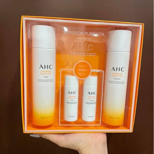 Bộ Dưỡng Da Ahc Superior Pure Vita Skincare Set